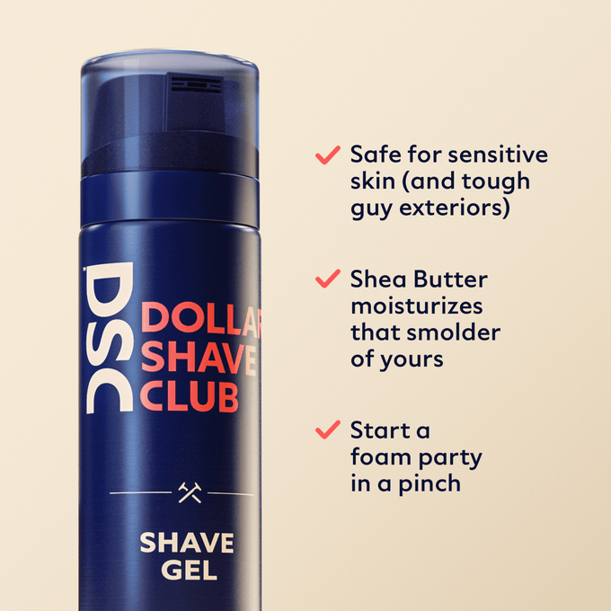 Shave Gel Dollar Shave Club UK