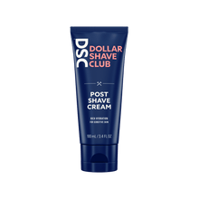 Dollar Shave Club Post Shave Cream product image against blank backdrop.