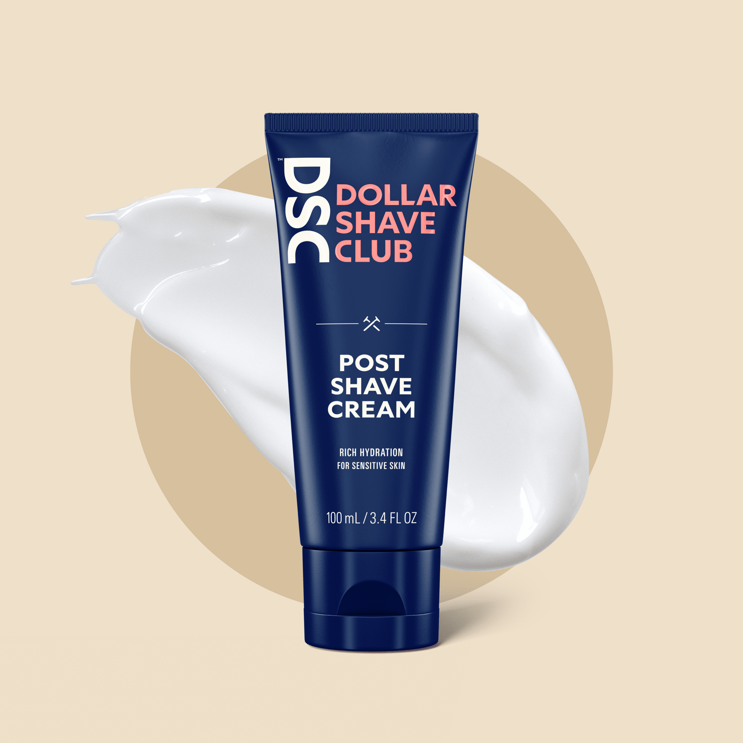 Dollar Shave Club Post Shave Cream texture image.